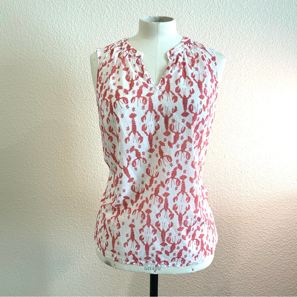 Talbots sleeveless top